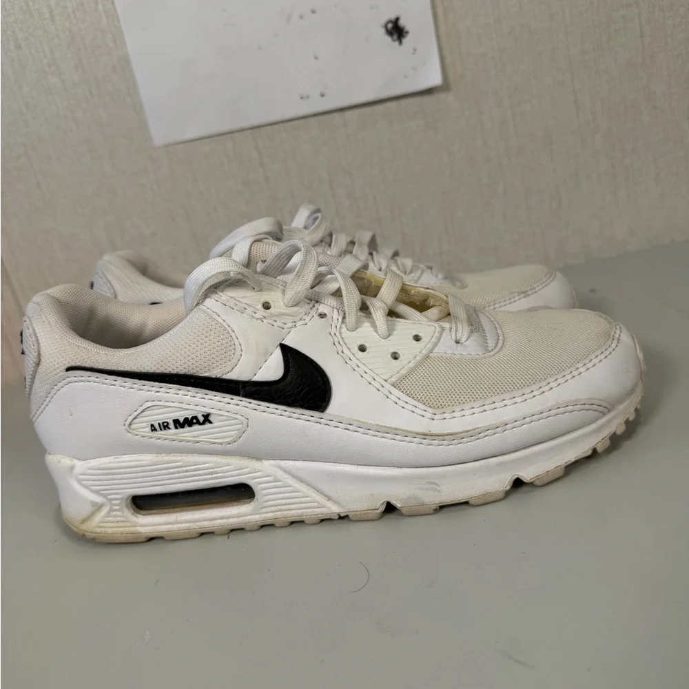 Size 8 - Nike Air Max 90‎ White Black W